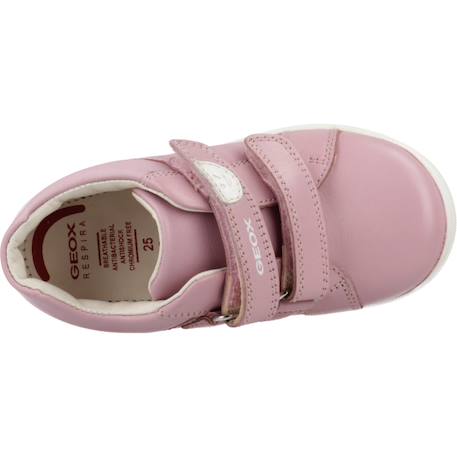 Baskets fille en cuir légères et durables Bleu+Rose 12 - vertbaudet enfant 