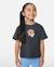 T-shirt surf magic art fille Sky blue+Washed black 5 - vertbaudet enfant 