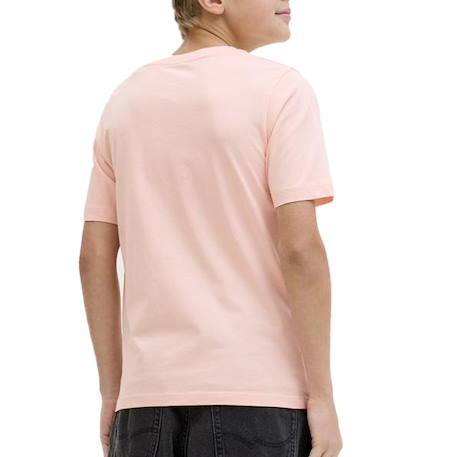 T-shirt garçon à manches courtes tucket Blanc+Noir+Rose 6 - vertbaudet enfant 
