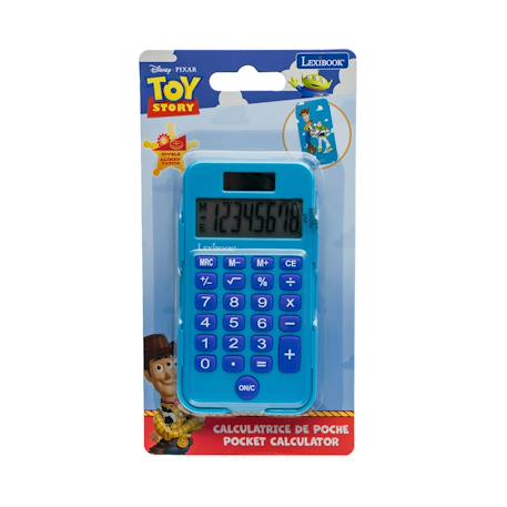 Calculatrice de poche toy story Bleu 3 - vertbaudet enfant 