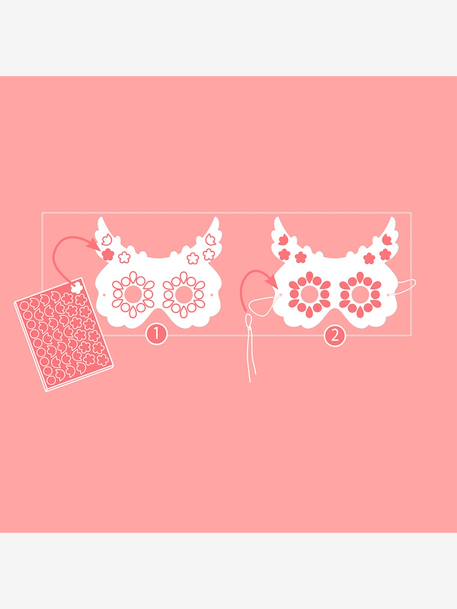 DIY 4+ 5 masques animaux de la forêt rose 7 - vertbaudet enfant 
