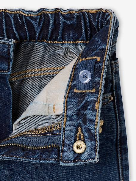 Jean fille large bleu+bleu moyen+denim black+denim bleached+denim brut+denim gris+stone 5 - vertbaudet enfant 