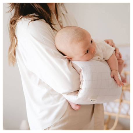 Brassard d'allaitement grid Écru 4 - vertbaudet enfant 