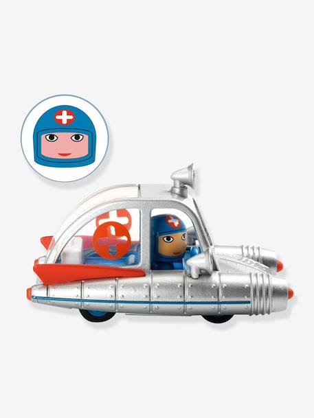 Voiture crazy motors Electro Choc+Funny beast+gris clair+Hurry Police+Mister Wings+Navy Flying+Pink Lady+Rayal Scarab+Taxi Joe 6 - vertbaudet enfant 