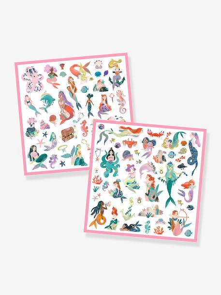 160 stickers Sirènes rose 2 - vertbaudet enfant 