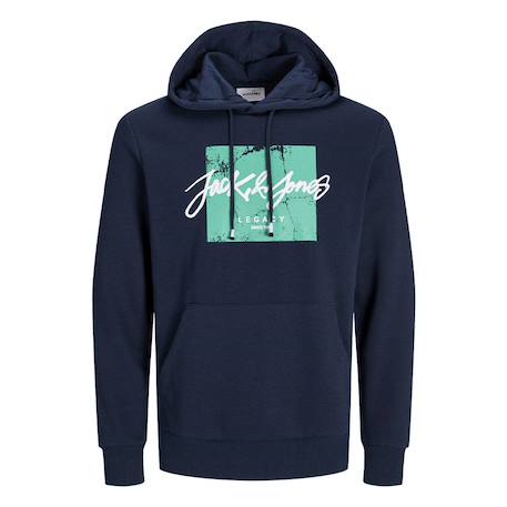 Sweat garçon à capuche whtiley Marine 2 - vertbaudet enfant 