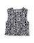 Top fille en tissu tissé avec motif animalier Noir 1 - vertbaudet enfant 