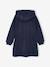 Robe courte à capuche fille gris chiné+marine 8 - vertbaudet enfant 