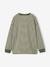 T-shirt rayé garçon oversize anthracite+vert 7 - vertbaudet enfant 