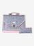 Cartable fille personnalisable lilas poudré 1 - vertbaudet enfant 