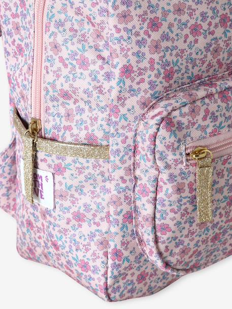 Sac à dos personnalisable polyester rose dragée 6 - vertbaudet enfant 