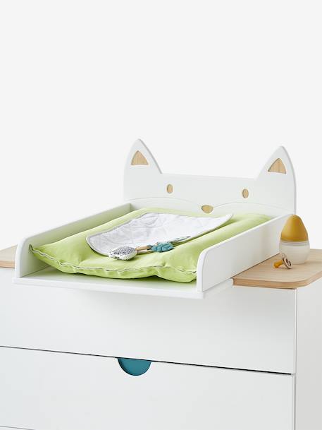 Plan à langer RENARD blanc 2 - vertbaudet enfant 