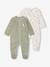Lot de 2 dors-bien bébé ouverture devant cappuccino+rose pâle+vert sauge 23 - vertbaudet enfant 