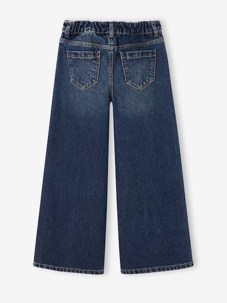 Jean fille large bleu+bleu moyen+denim black+denim bleached+denim brut+denim gris+stone 3 - vertbaudet enfant 