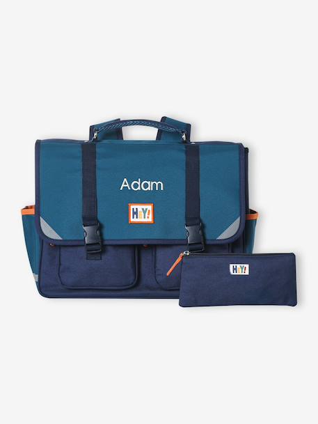 Cartable garçon personnalisable vert foncé 8 - vertbaudet enfant 