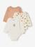 Lot de 3 bodies manches longues bébé noisette 1 - vertbaudet enfant 