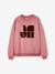 Sweat fille manches longues écru+vieux rose 4 - vertbaudet enfant 