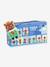 Puzzle frise Nounours s'habille bleu 1 - vertbaudet enfant 