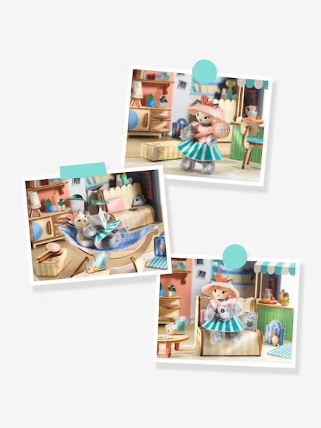 Kit créatif Mi house rose+rouge+vert 12 - vertbaudet enfant 