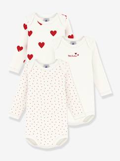 Bébé-Body-Lot de 3 bodies manches longues
