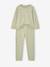 Lot 2 pyjamas fille vert sauge 5 - vertbaudet enfant 