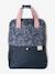 Sac à dos personnalisable polyester Iris bleu foncé 2 - vertbaudet enfant 