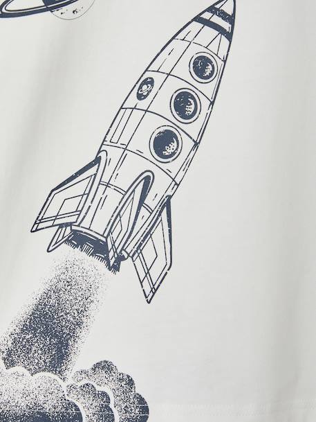 T-shirt manches courtes garçon écru 5 - vertbaudet enfant 