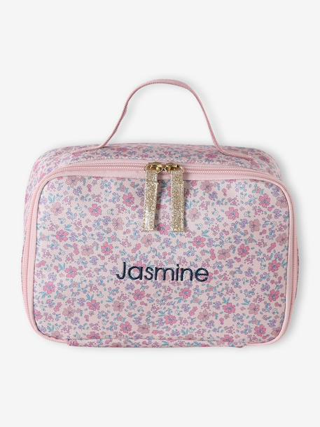 Sac à goûter personnalisable rose dragée 5 - vertbaudet enfant 