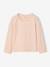 Lot de 3 t-shirts manches longues fille vieux rose 2 - vertbaudet enfant 