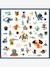 160 stickers chevalier bleu 4 - vertbaudet enfant 