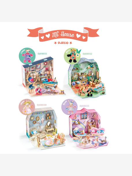 Kit créatif Mi house rose+rouge+vert 13 - vertbaudet enfant 
