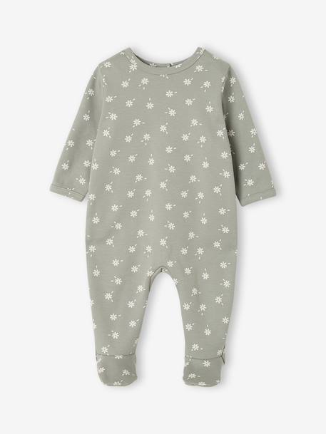 Lot de 2 dors bien bébé ouverture dos vert sauge 3 - vertbaudet enfant 