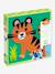 Tableaux feutrine animaux tout doux vert 1 - vertbaudet enfant 