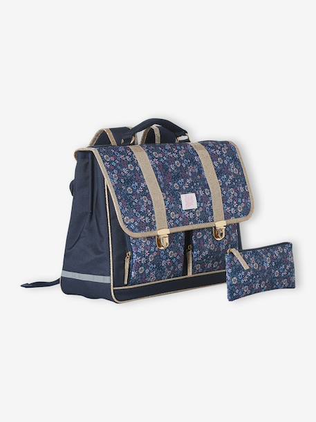 Cartable fille bleu foncé 7 - vertbaudet enfant 