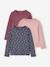 Lot de 3 T-shirts manches longues fille écru+encre+vanille 7 - vertbaudet enfant 