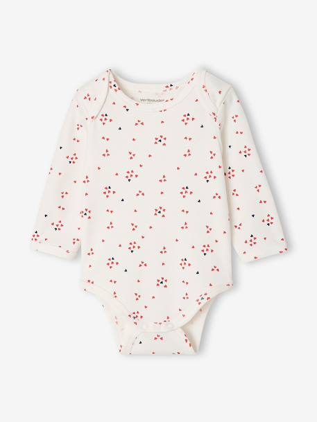 Lot de 3 bodies manches longues bébé écru 7 - vertbaudet enfant 