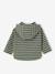 T-shirt à capuche bébé bleu glacier+sable+tomette+vert 22 - vertbaudet enfant 