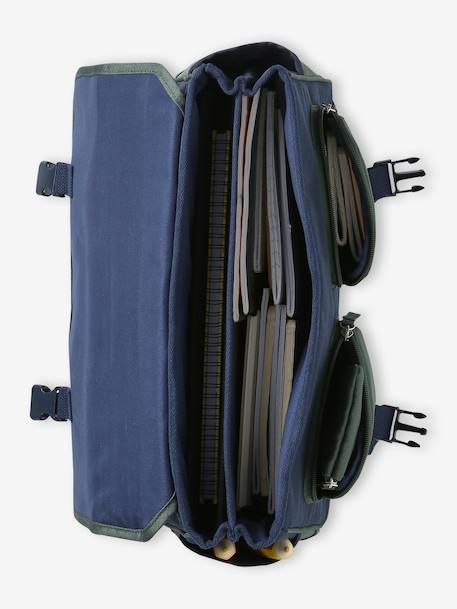 Cartable garçon polyester bleu foncé 5 - vertbaudet enfant 