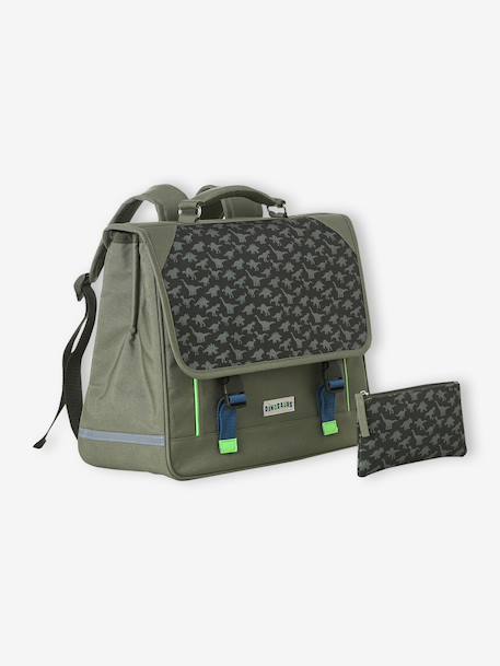Cartable garçon personnalisable kaki 7 - vertbaudet enfant 