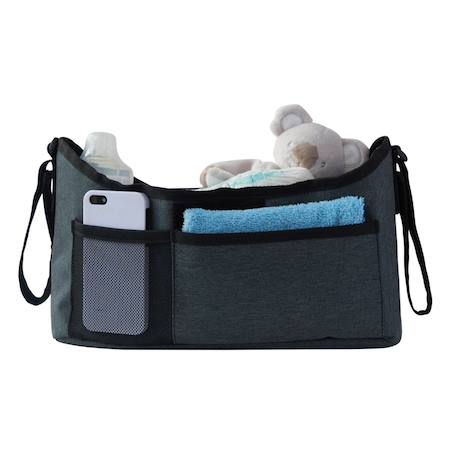 Organiseur de poussette bébé Gris 3 - vertbaudet enfant 