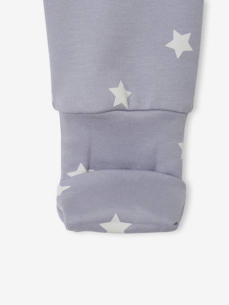 Lot de 2 dors-bien bébé ouverture dos bleu ciel 12 - vertbaudet enfant 