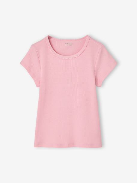 Lot de 3 T-shirts manches courtes fille beige 3 - vertbaudet enfant 