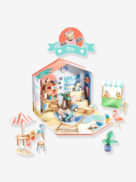 Kit créatif Mi house rose+rouge+vert 9 - vertbaudet enfant 
