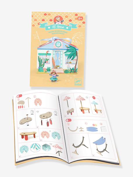 Kit créatif Mi house rose+rouge+vert 11 - vertbaudet enfant 