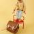 Cartable fille a4 maternelle (33 cm) Beige, marron+Marron, beige+Rose, rouge+Rouge, rose 10 - vertbaudet enfant 