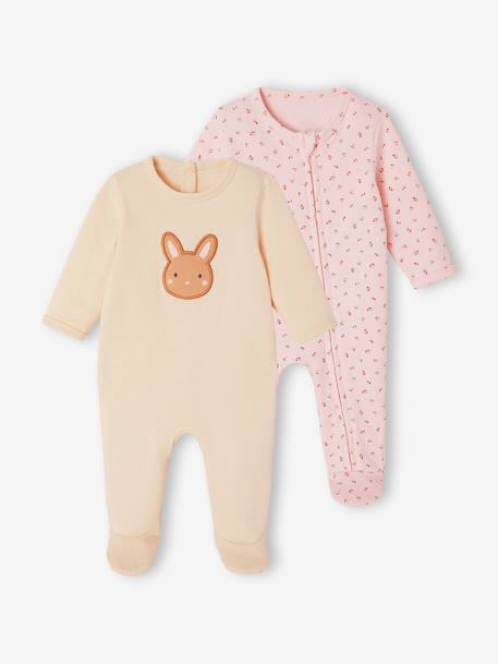 Lot de 2 dors-bien bébé fille écru 7 - vertbaudet enfant 
