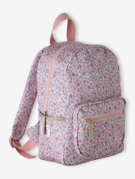 Sac à dos personnalisable polyester rose dragée 1 - vertbaudet enfant 