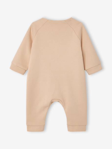 Combinaison bébé manches longues beige 2 - vertbaudet enfant 