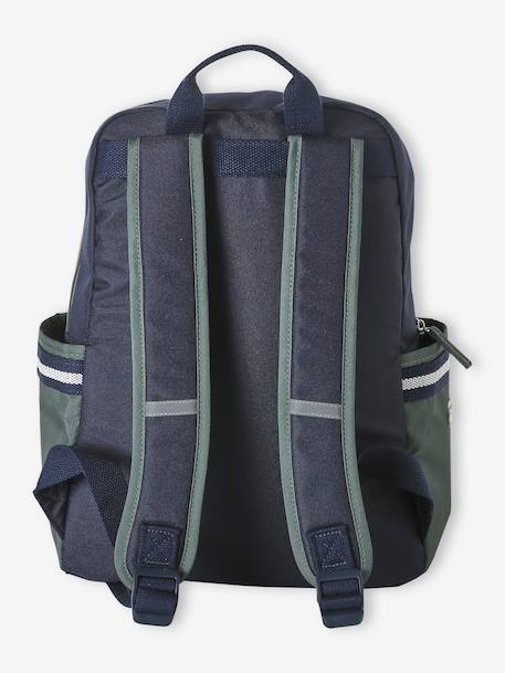 Sac à dos garçon personnalisable bleu foncé 2 - vertbaudet enfant 