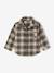 Chemise flanelle bébé à carreaux kaki+marine 1 - vertbaudet enfant 